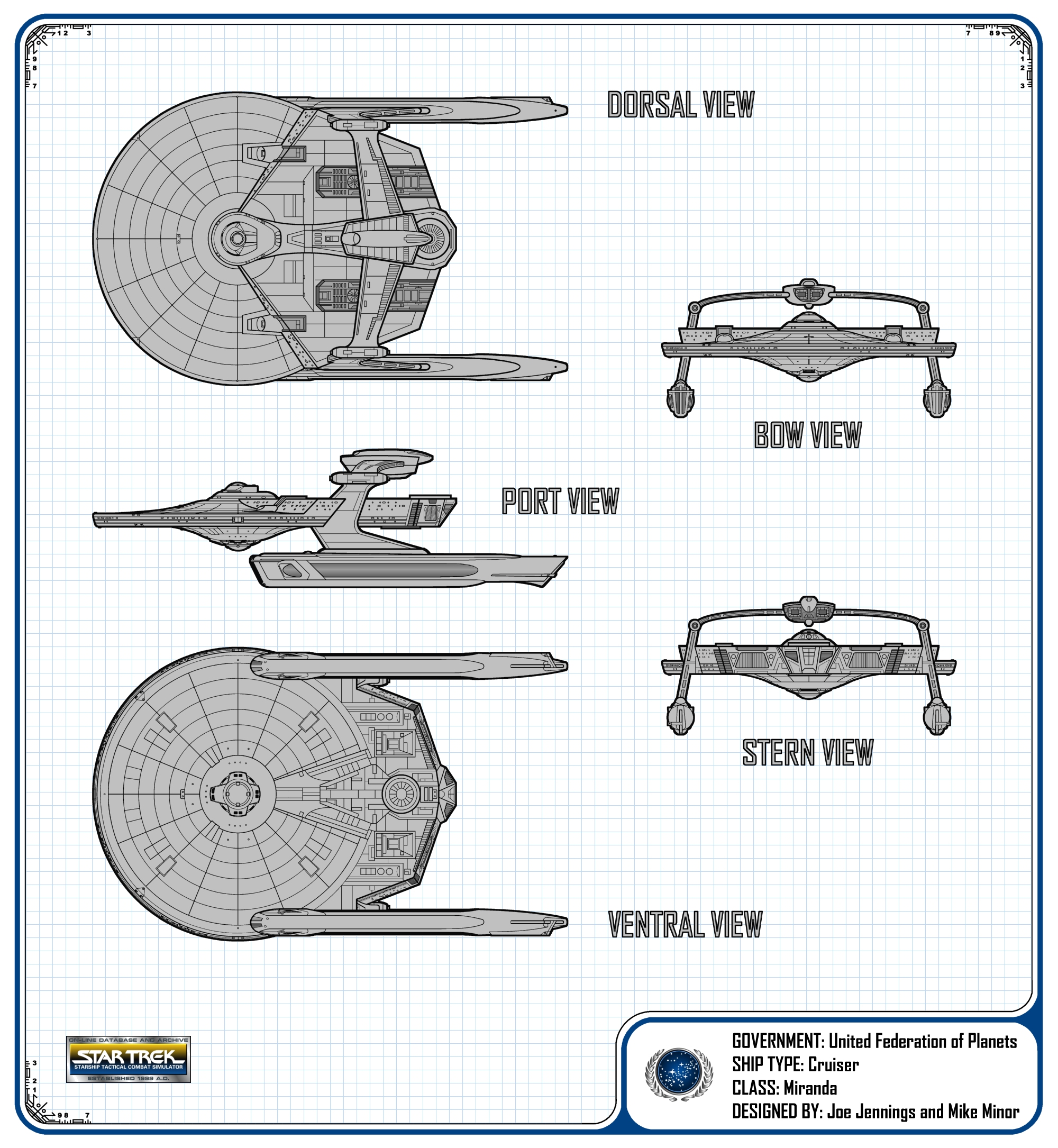 nebula  class starship blueprints