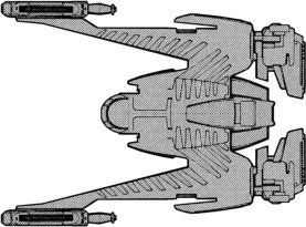 IMAGE SOURCE: FASA Star Trek Role Playing Game supplement #2301: Star Trek Starship Tactical Combat Simulator - Klingon Ship Recognition Manual