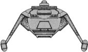 IMAGE SOURCE: FASA Star Trek Role Playing Game supplement #2301: Star Trek Starship Tactical Combat Simulator - Klingon Ship Recognition Manual