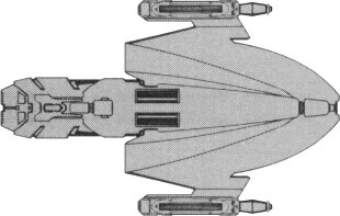 IMAGE SOURCE: FASA Star Trek Role Playing Game supplement #2301: Star Trek Starship Tactical Combat Simulator - Klingon Ship Recognition Manual