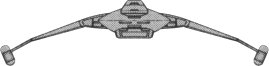 IMAGE SOURCE: FASA Star Trek Role Playing Game supplement #2301: Star Trek Starship Tactical Combat Simulator - Klingon Ship Recognition Manual