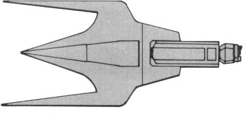 IMAGE SOURCE: FASA Star Trek Role Playing Game supplement #2301: Star Trek Starship Tactical Combat Simulator - Klingon Ship Recognition Manual