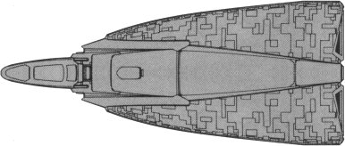 IMAGE SOURCE: FASA Star Trek Role Playing Game supplement #2301: Star Trek Starship Tactical Combat Simulator - Klingon Ship Recognition Manual