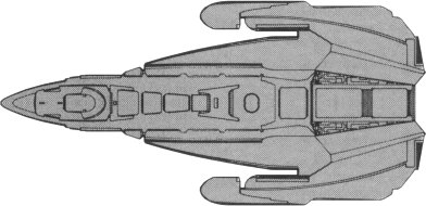 IMAGE SOURCE: FASA Star Trek Role Playing Game supplement #2301: Star Trek Starship Tactical Combat Simulator - Klingon Ship Recognition Manual