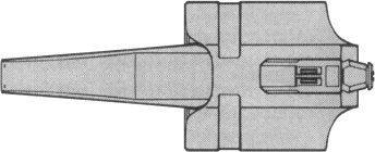 IMAGE SOURCE: FASA Star Trek Role Playing Game supplement #2301: Star Trek Starship Tactical Combat Simulator - Klingon Ship Recognition Manual