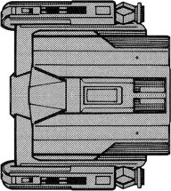 IMAGE SOURCE: FASA Star Trek Role Playing Game supplement #2301: Star Trek Starship Tactical Combat Simulator - Klingon Ship Recognition Manual