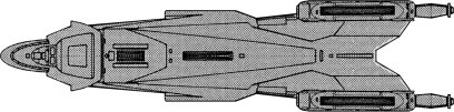 IMAGE SOURCE: FASA Star Trek Role Playing Game supplement #2301: Star Trek Starship Tactical Combat Simulator - Klingon Ship Recognition Manual