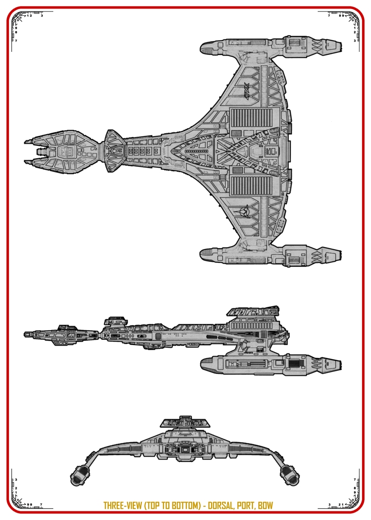 STSTCSOLD A Vor cha Class Battle Cruiser Klingon Empire