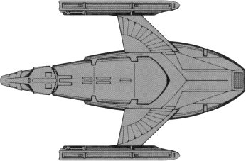 IMAGE SOURCE: FASA Star Trek Role Playing Game supplement #2303: Star Trek Starship Tactical Combat Simulator - Romulan Ship Recognition Manual