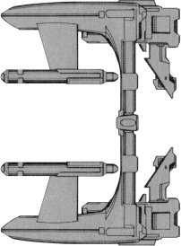 IMAGE SOURCE: FASA Star Trek Role Playing Game supplement #2303: Star Trek Starship Tactical Combat Simulator - Romulan Ship Recognition Manual