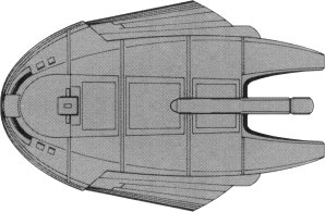 IMAGE SOURCE: FASA Star Trek Role Playing Game supplement #2303: Star Trek Starship Tactical Combat Simulator - Romulan Ship Recognition Manual