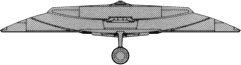 IMAGE SOURCE: FASA Star Trek Role Playing Game supplement #2303: Star Trek Starship Tactical Combat Simulator - Romulan Ship Recognition Manual