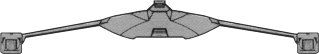 IMAGE SOURCE: FASA Star Trek Role Playing Game supplement #2303: Star Trek Starship Tactical Combat Simulator - Romulan Ship Recognition Manual