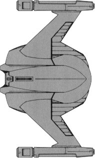 IMAGE SOURCE: FASA Star Trek Role Playing Game supplement #2303: Star Trek Starship Tactical Combat Simulator - Romulan Ship Recognition Manual